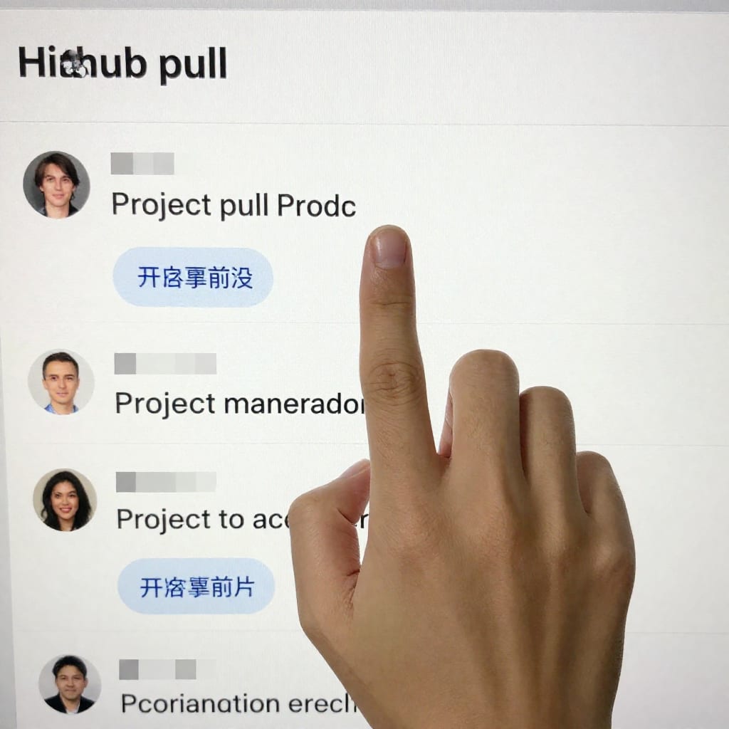 GitHub pull request page with successful merge and maintainer comments